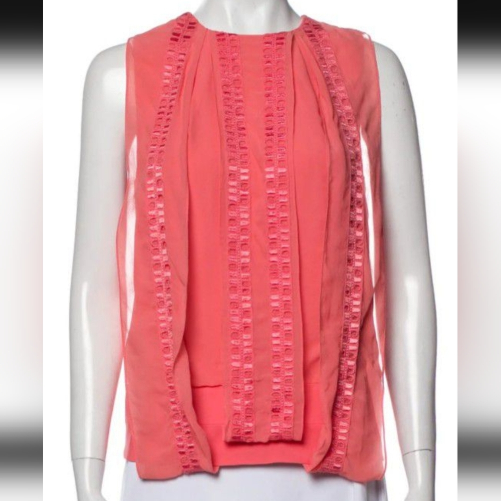 ROBERTO RODRIGUEZ 100% SILK BLOUSE